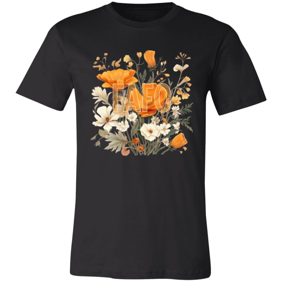 FAFO Floral Short-Sleeve T-Shirt