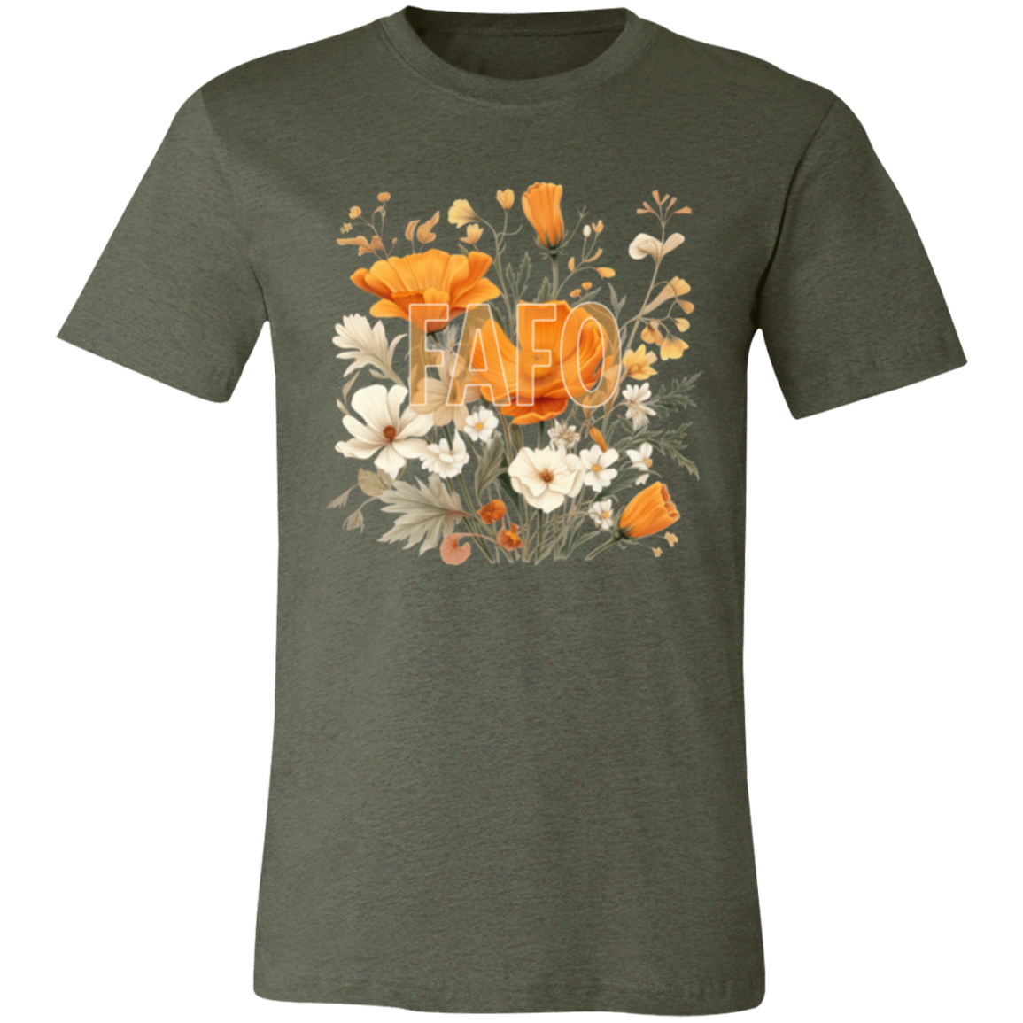 FAFO Floral Short-Sleeve T-Shirt
