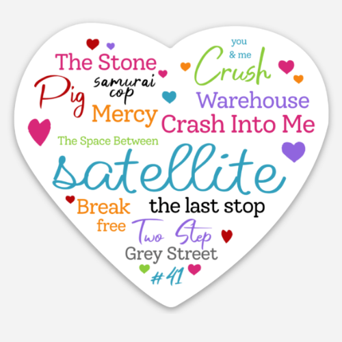 DMB Song Word Cloud Sticker