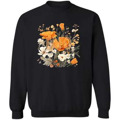 FAFO Floral Crewneck Pullover Sweatshirt